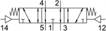 VL-5/3E-1/8-B Пневмораспределитель