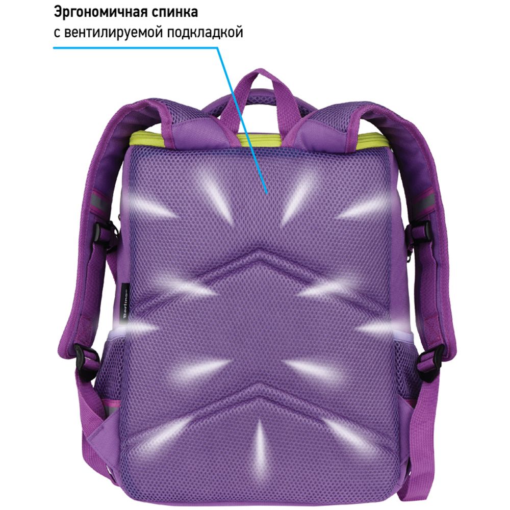 Ранец Berlingo Concept Friendship 35х27х16см, 1 отд. с эргономичной спинкой