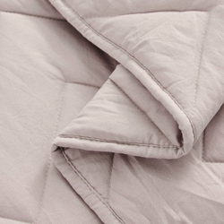 Покрывало 160х220 и наволочка 50х70 Sofi De MarkO Робби светло-бежевое