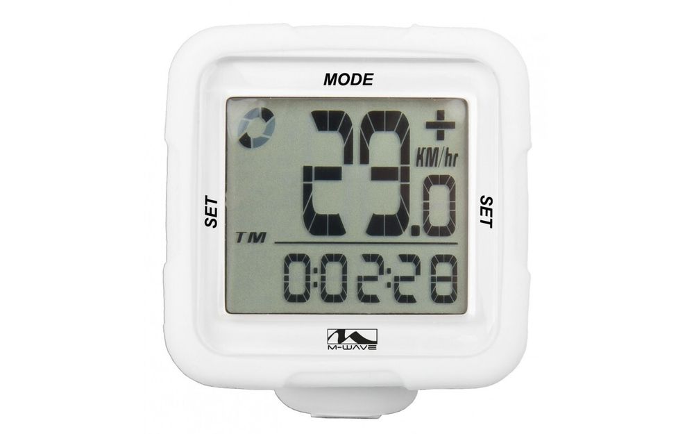 Велокомпьютер X-IV SILICON белыйM-WAVE