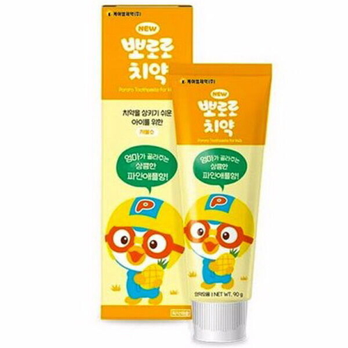Детская зубная паста со вкусом ананаса Dental Clinic 2080 Pororo Toothpaste PineApple For Kids , 90г