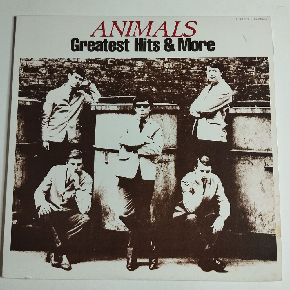 Винтажная виниловая пластинка LP The Animals Greatest Hits and More (Japan 1983) (No Obi)