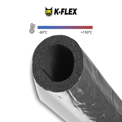 Высокотемпературная изоляция для труб из вспененного каучука K-FLEX SOLAR HT с покрытием IC CLAD SR