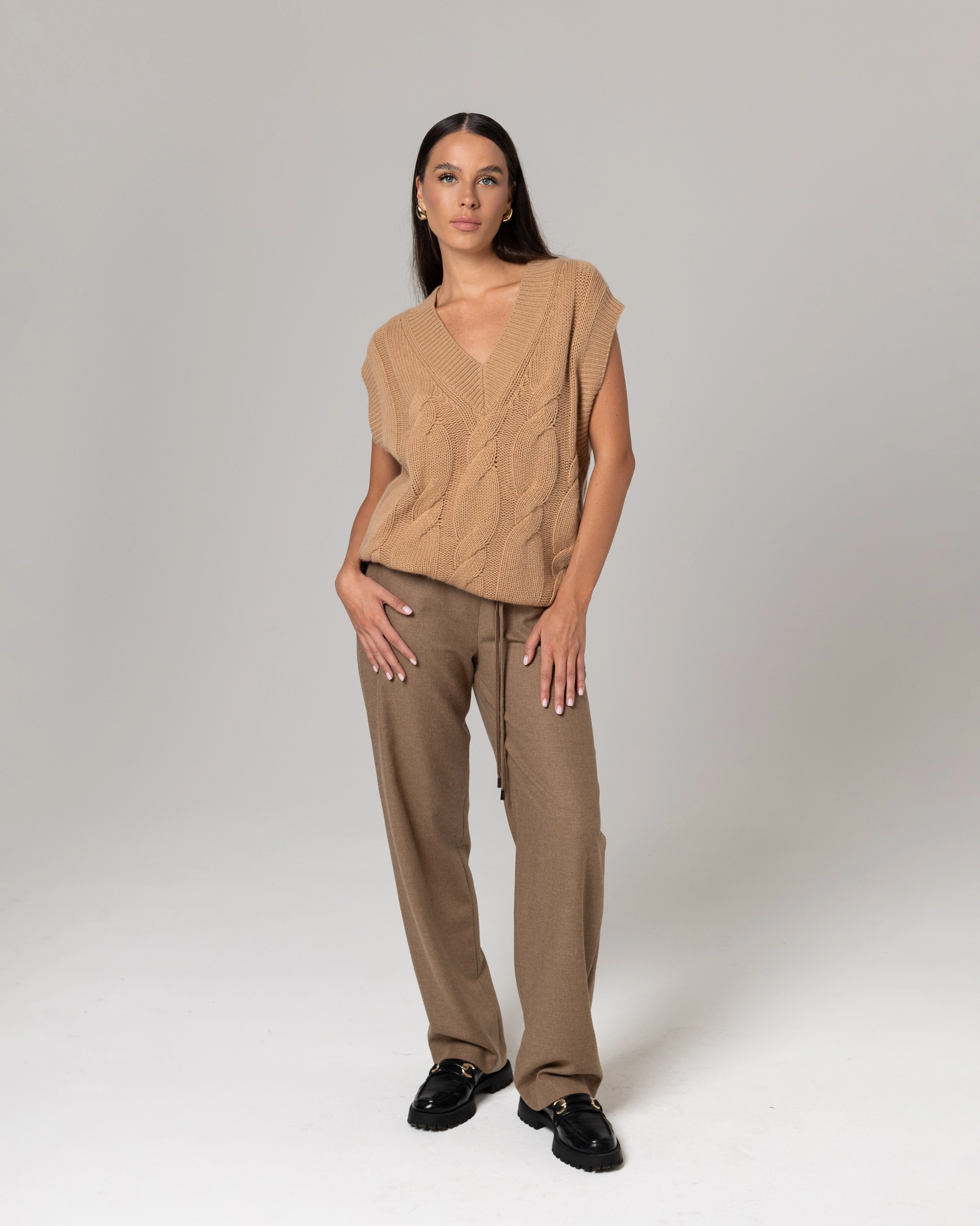 Кашемировый жилет