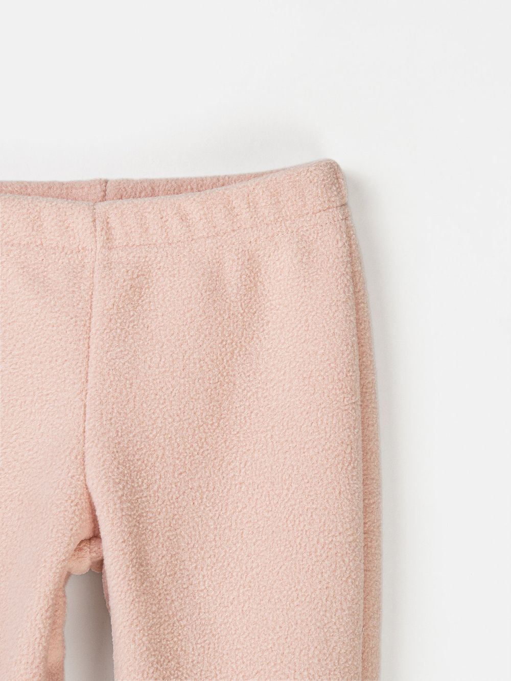 Костюм флисовый Колор блок "Пудра" 0+