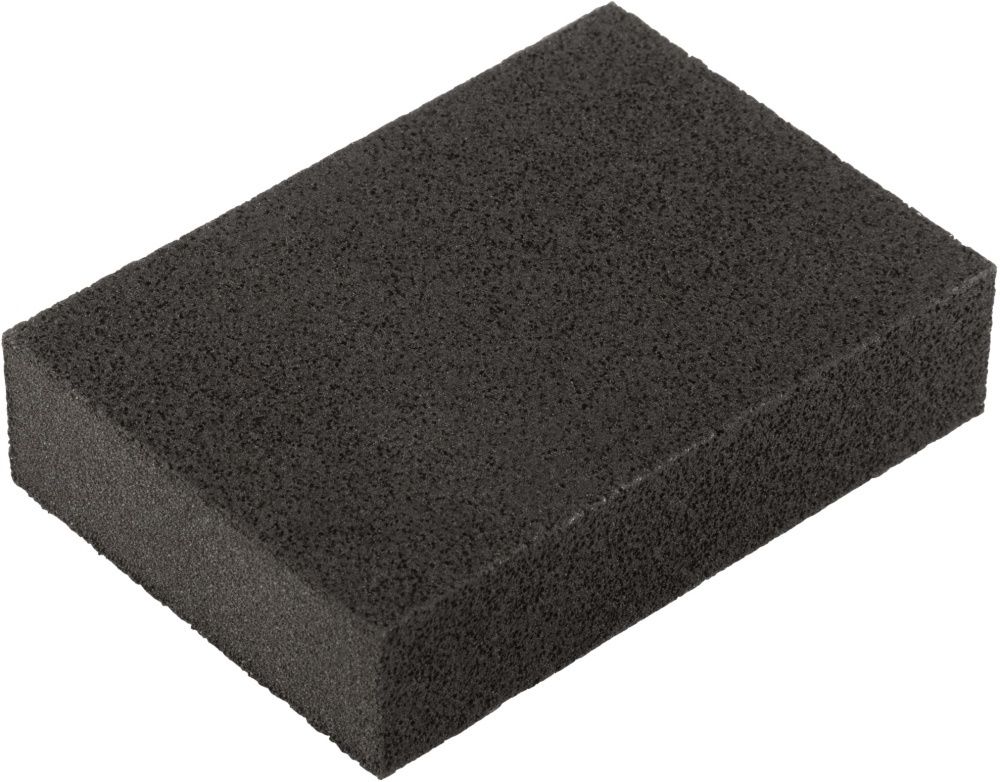 38393м Губка шлифовальная алюминий-оксидная, 100х70х25 мм, Р120