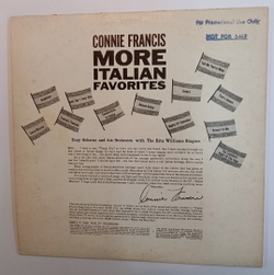 Connie Francis More Italian Favorites (US 1960)