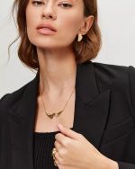 Колье Mirrors kv-4-001, позолота