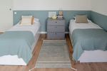 Двусторонний стираемый ковер Lorena Canals Twin Vintage Blue XS (80 x 140 см)