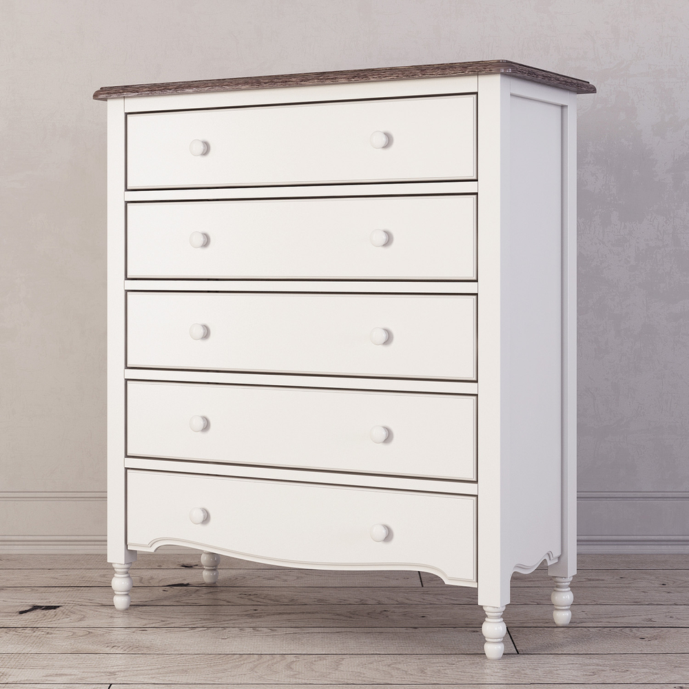 Комод бельевой 5 ящиков Leblanc