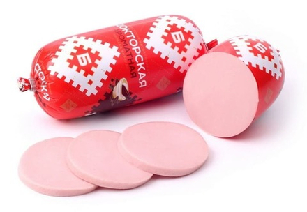 Колбаса "Докторская Ароматная" вареная 400г. Брест