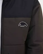 Пуховик Anteater Downlight Combo коричневый