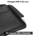 Передние автомобильные коврики ЭВА с бортами для Changan UNI-V (22-н.в.)
