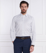 Рубашка S-LIAM-kent-C1-233 BOSS BLACK - белый(50510014)