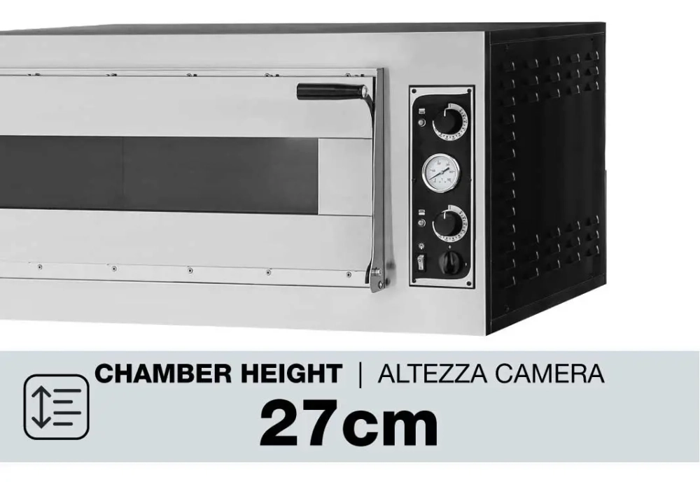 Печь для пиццы Prismafood TRAYS ALTO GLASS 4