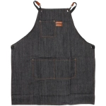 Фартук парикмахерский «BARBER BOS», цвет как на фото, 70*82,5см (джинса)