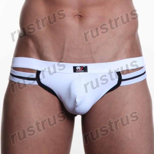 Мужские трусы джоки белые WANGJIANG WG00093