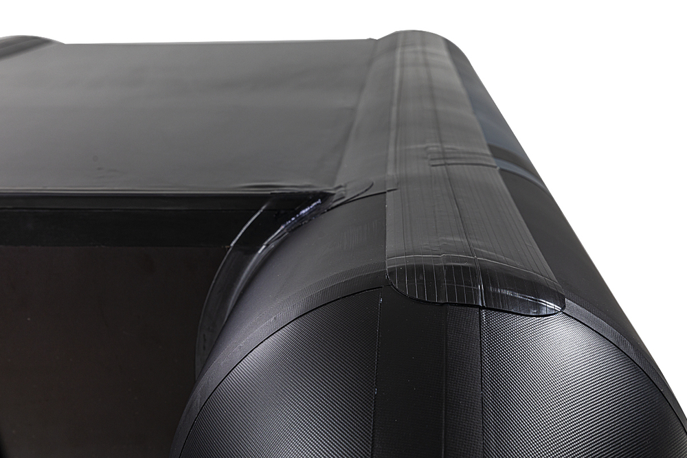 Броня-320 С графит-черный (Лодка ПВХ под мотор с усилением)