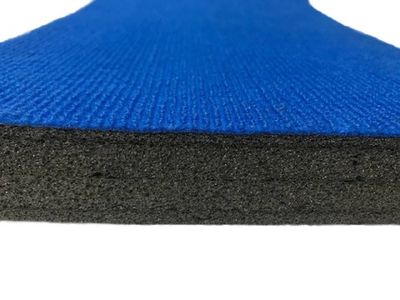 Ковер для зала спортивной гимнастики, покрытие гимнастическое с ворсом "Универсальное" - 20мм. - синий