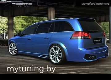 Задний бампер CREATOR для Opel Vectra C