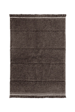 Шерстяной стираемый ковер Lorena Canals Steppe Sheep Brown L (170 x 240 см)