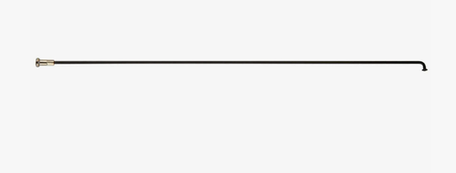 Спица с латунным ниппелем 237 мм стальная чёрная