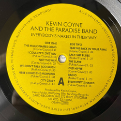 Винтажная виниловая пластинка LP Kevin Coyne and Paradise Band Everybody's Naked (Germany 1988)