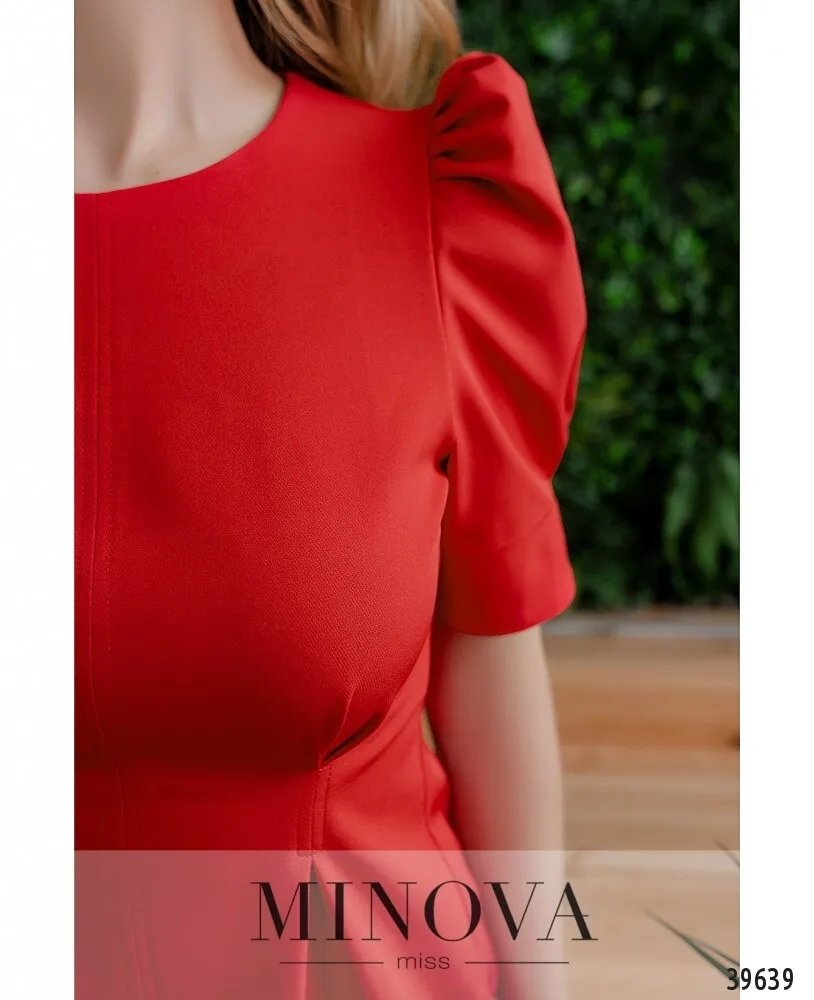 Платье 1066-красный Minova