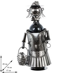 GAEM Подставка под бутылку "Дачница, L17 W14 H20 см