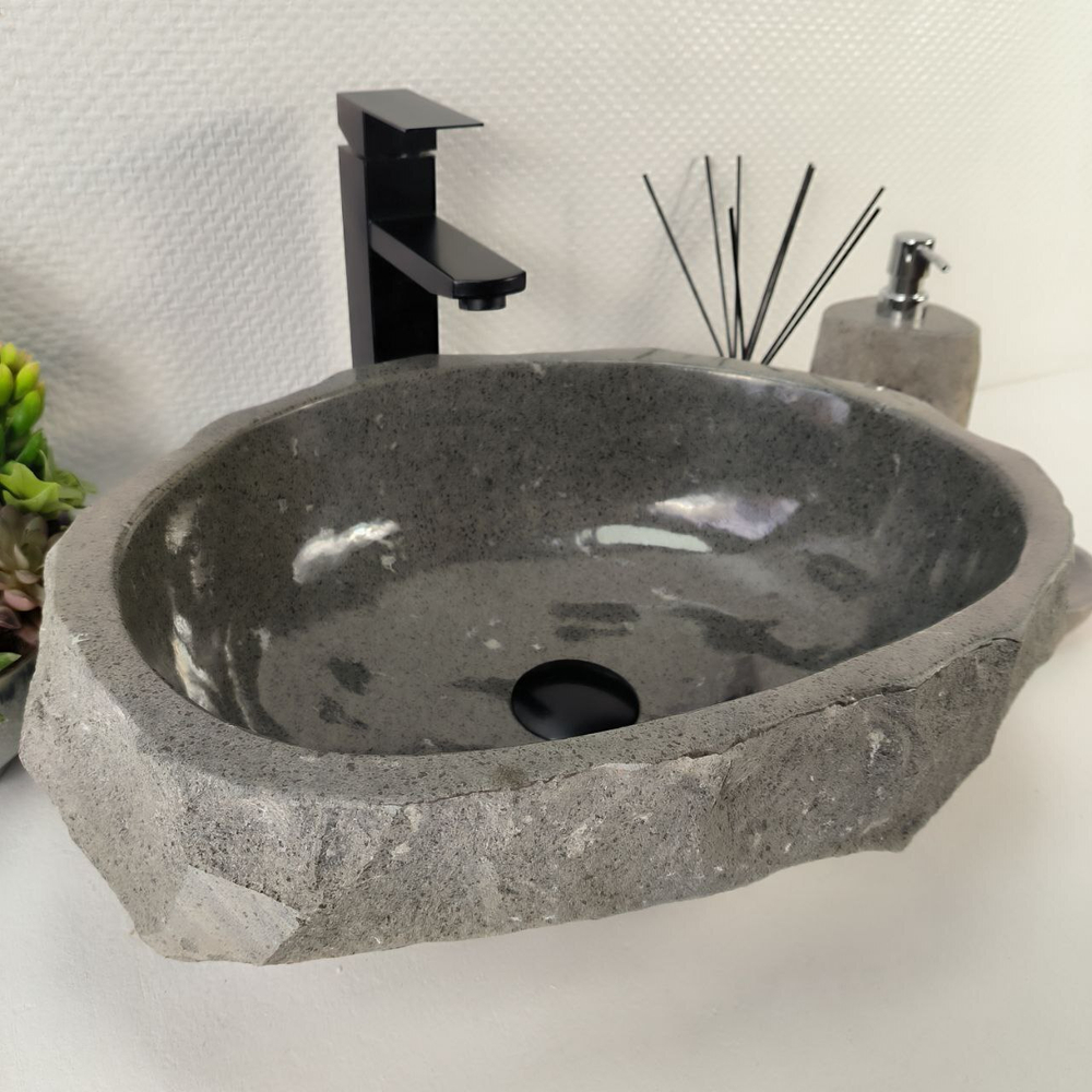 Раковина из андезита Erozy Grey EA-65135 47*36*16 0038