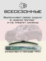 Щетки стеклоочистителя HUOYE Y8 550/450 мм на Changan CS35Plus | Push button