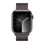Умные часы Apple Watch Series 9 GPS + Cellular, 41mm, Stainless Steel Case with Graphite Milanese Loop (Графитовый)