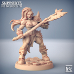 Орк Полуорк Воин Паладин Варвар Файтер Рыцарь миниатюра для dnd, днд, pathfinder, фентези, Настольная игра, НРИ, Варгейм, РПГ