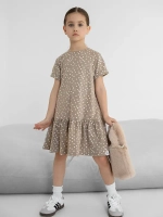 Платье для девочки в горошек