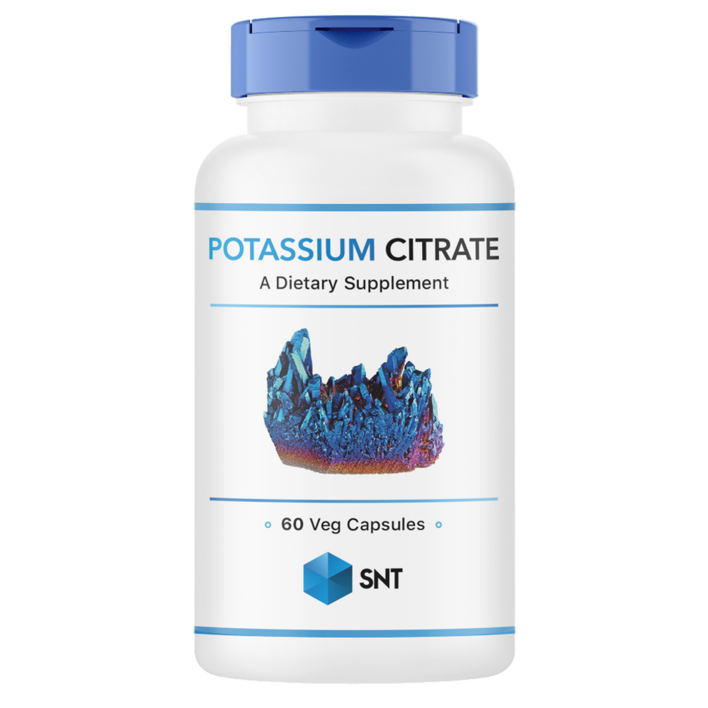 SNT Potassium Citrate 99 mg 60 / 90 caps, Цитрат калия