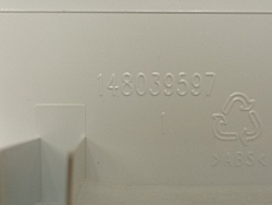 IWSE6125 кт72 Крышка дозатора порошка для стиральной машины Indesit 148039597 б/у