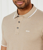 Поло Parlay BOSS BLACK - бежевый(50494697)