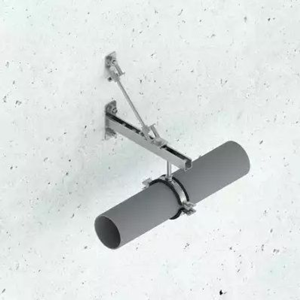 Хомут для стандартных нагрузок PI-SD 3/8"-8" (15-220 мм), гайка М8/10, Termoclip