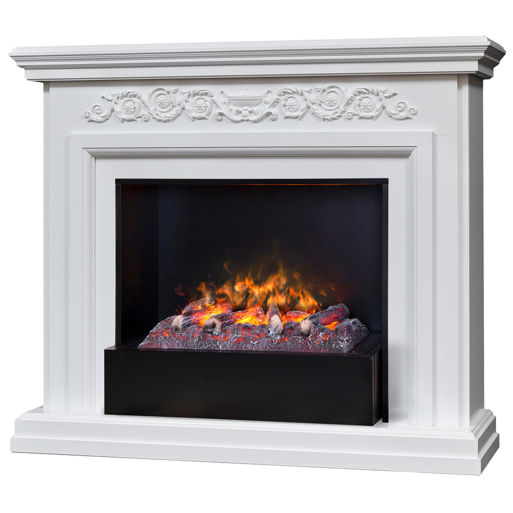 Каминокомплект Real Flame Leticia 26 WT с очагом 3D Cassette 630