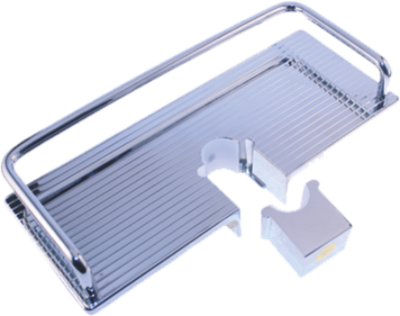 Полка для душевой стойки (ХРОМ) GANZER (40шт)