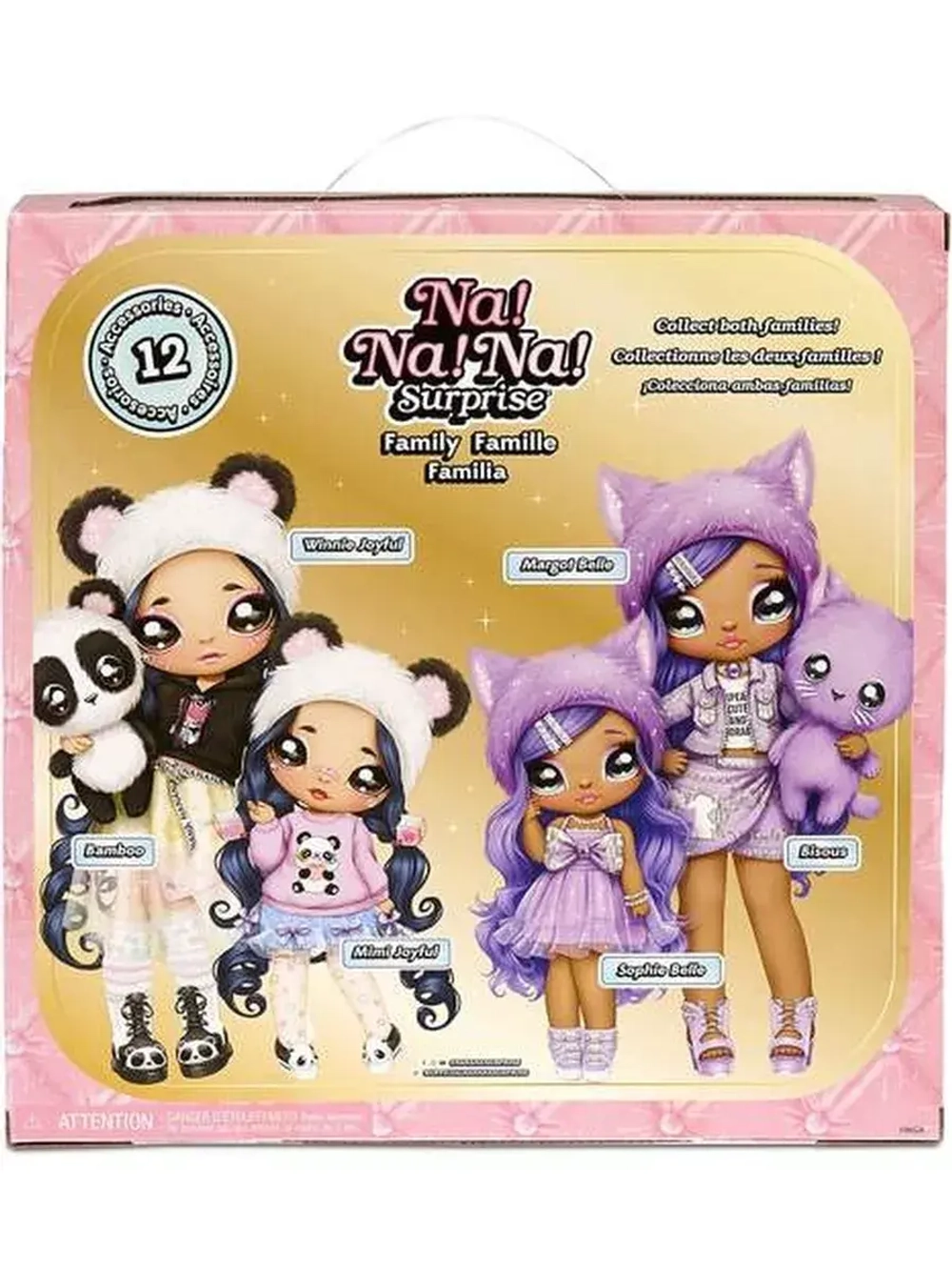 Набор Panda Family с куклой Winnie Joyful