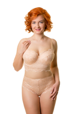 1244 бюстье "Бежевый"