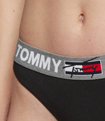 стринги Tommy Hilfiger - черный(UW0UW02823)