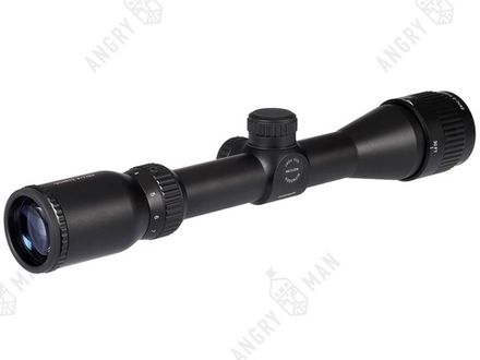 Прицел Quartz 2-7x32, AO, сетка 3 (Mil-Dot) нить, без подсветки, 25.4мм, 1/4 МОА, 421г, Gaut