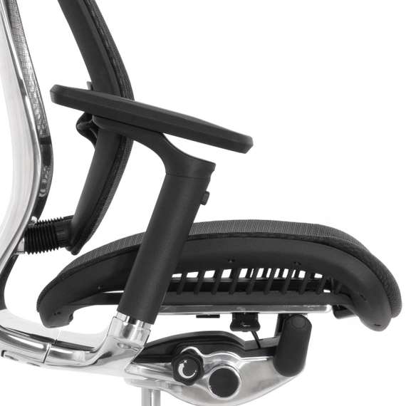 Кресло EXPERT 2 SPRING HSPM 01 (подлокотник 6D(360),сетка черная / каркас черный)