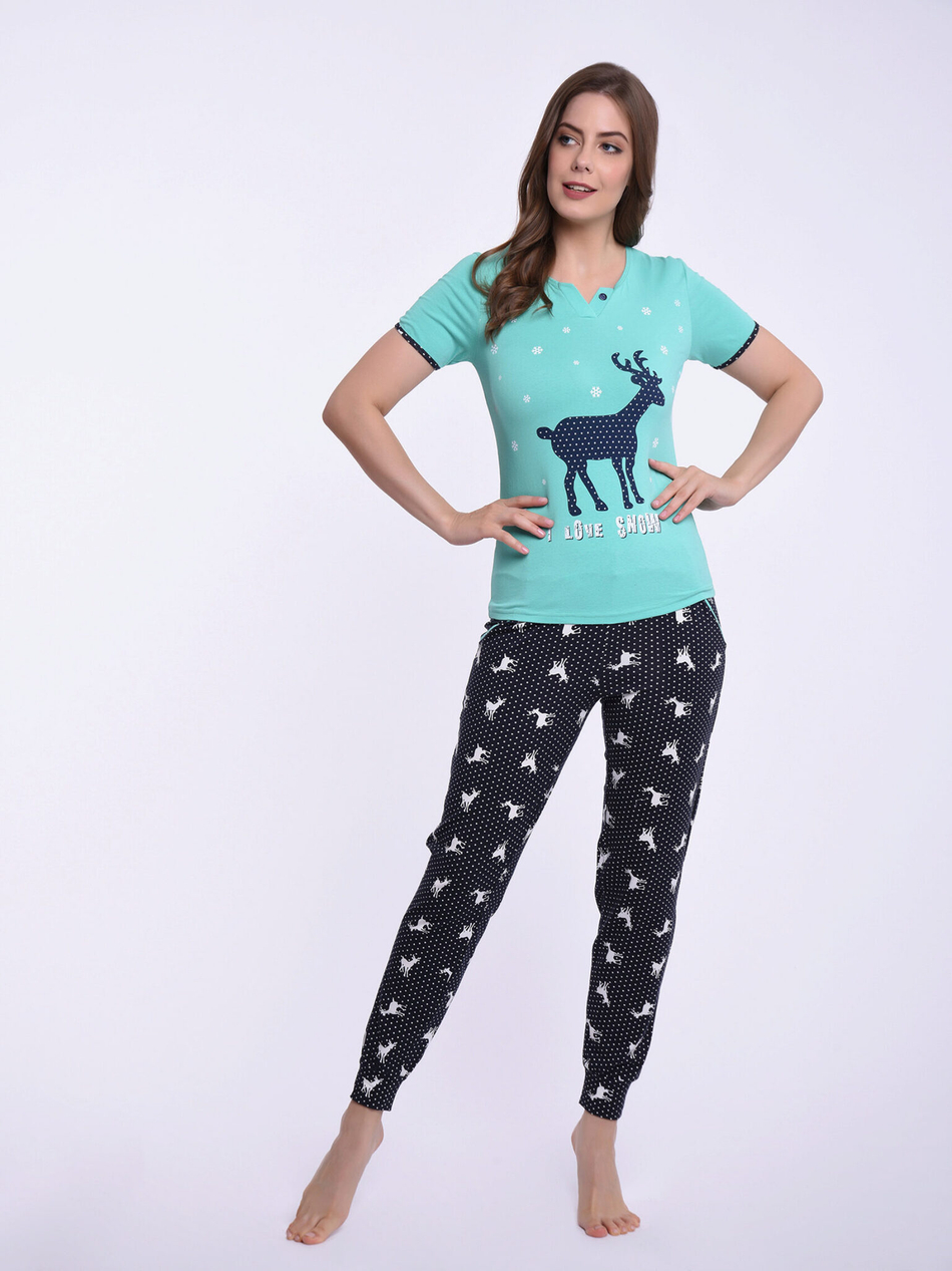 Костюм для сна(кофта+штаны)