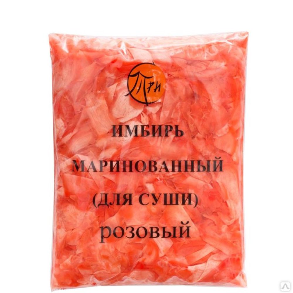 Имбирь маринованный розовый Три-С, 1 кг