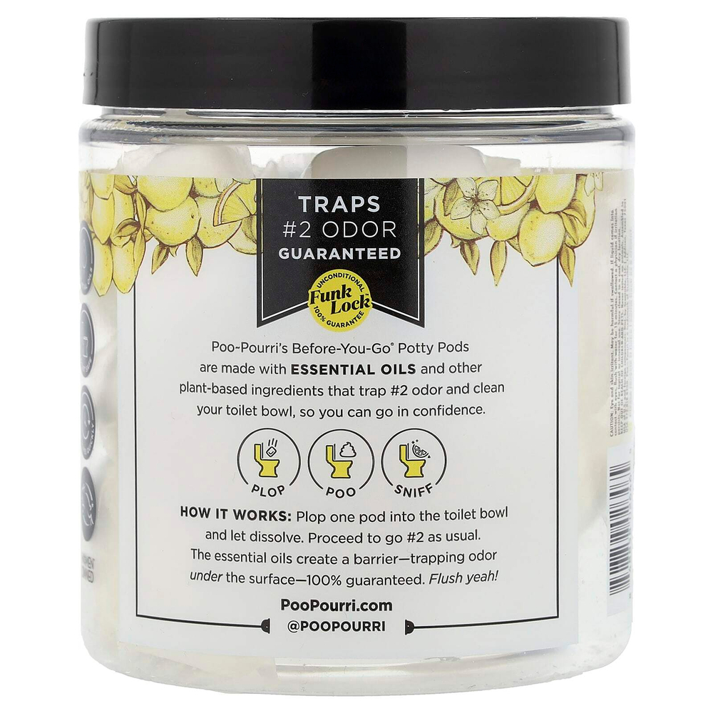 Poo-Pourri, Горшечные капсулы Before-You-Go®, оригинальные цитрусовые, 20 капсул, 230 г (8,1 унции)
