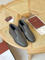 Высокие лоферы Loro Piana
