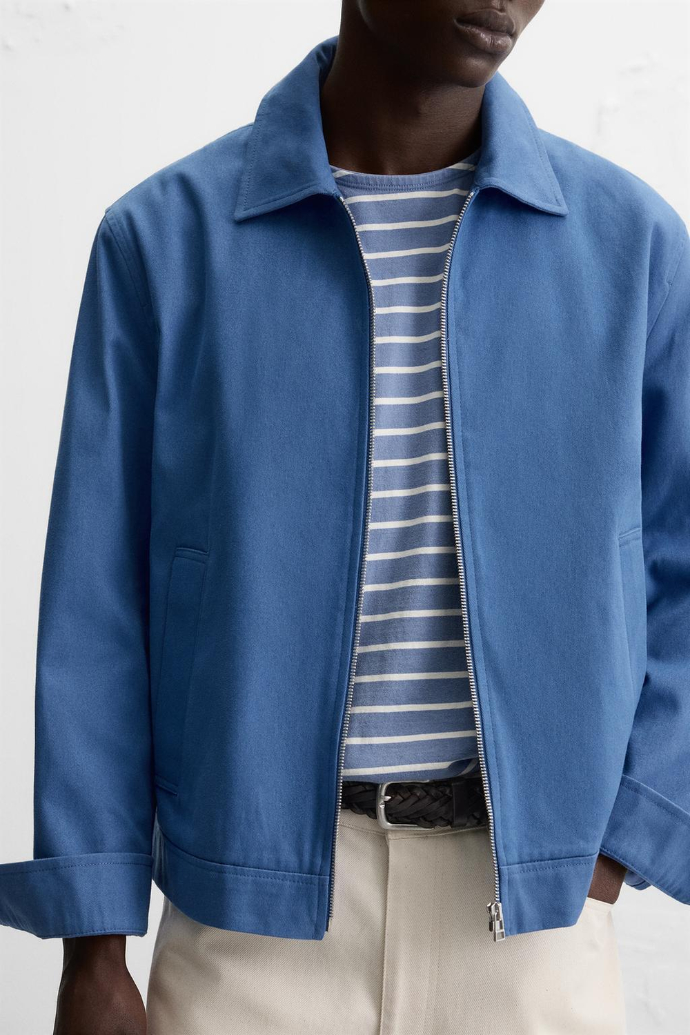 Куртка regular fit из хлопка
